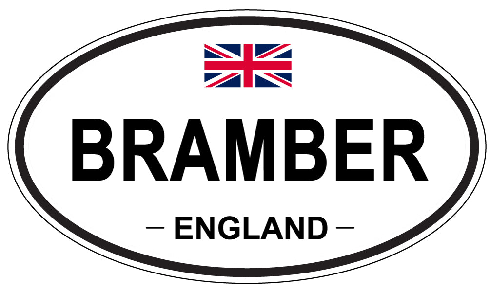 BRAMBER, England - Oval Magnet