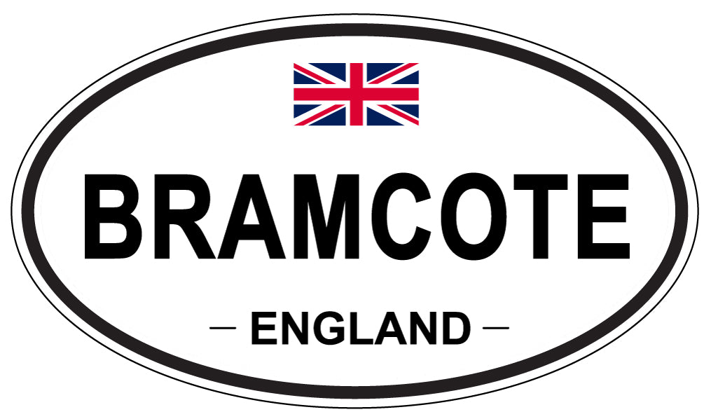 BRAMCOTE, England - Oval Magnet