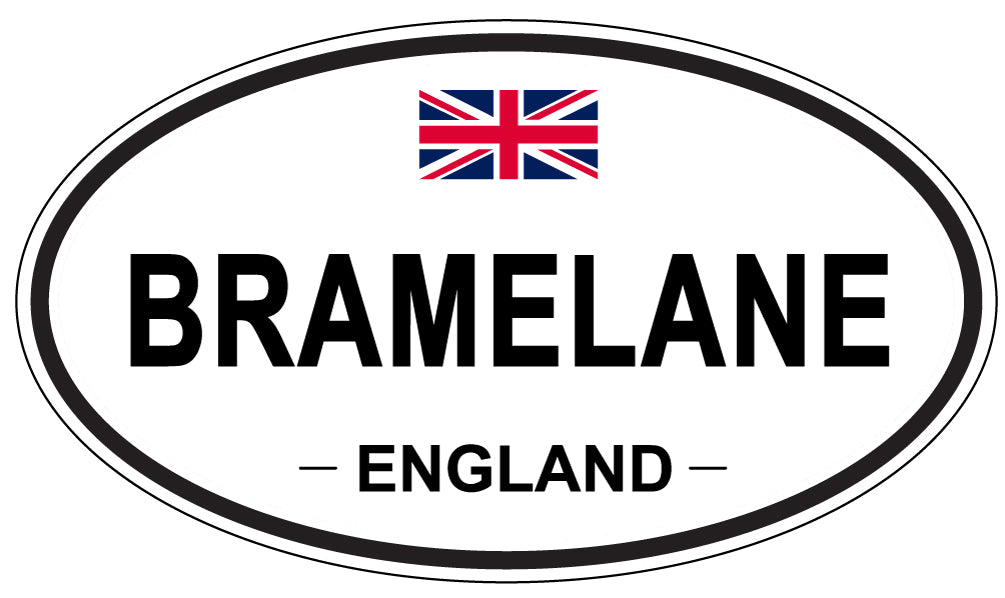 BRAMELANE, England - Oval Magnet