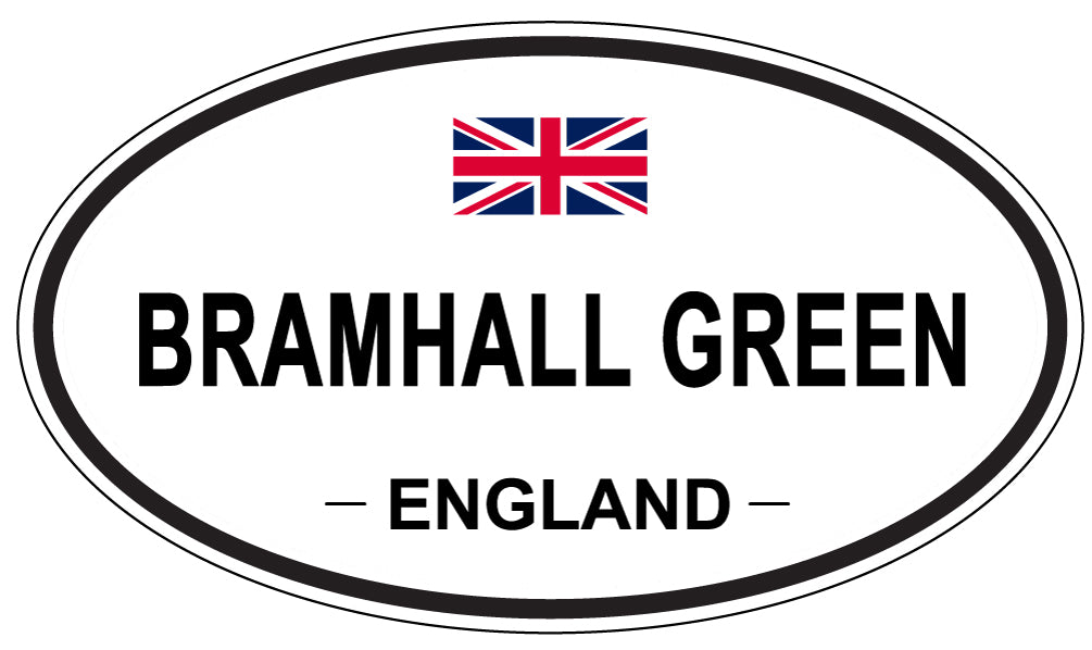 BRAMHALL GREEN, England - Oval Magnet