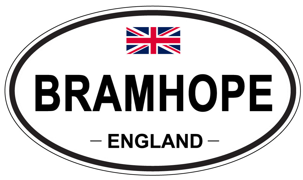 BRAMHOPE, England - Oval Magnet