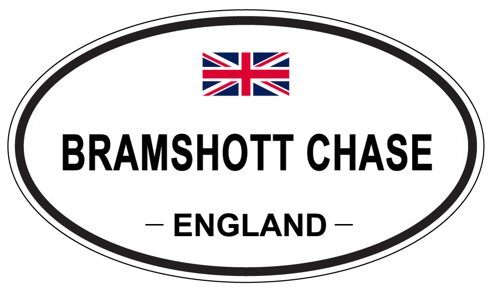 BRAMSHOTT CHASE, England - Oval Magnet