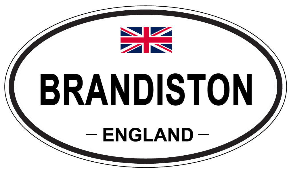 BRANDISTON, England - Oval Magnet
