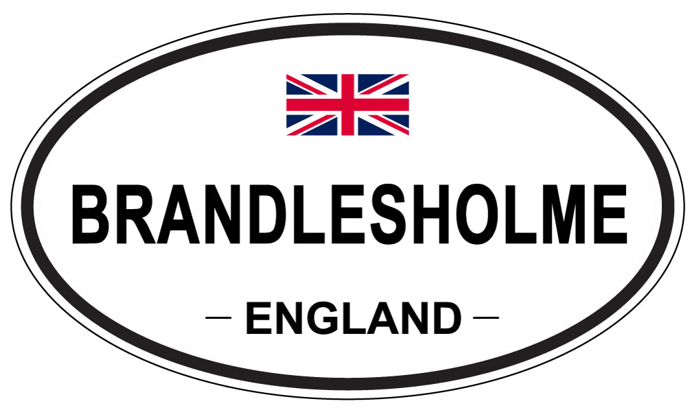 BRANDLESHOLME, England - Oval Magnet