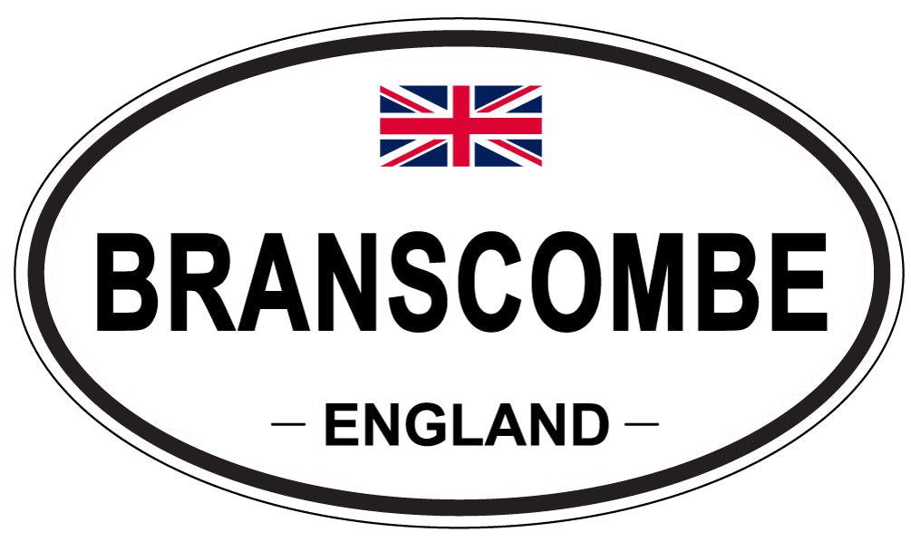 BRANSCOMBE, England - Oval Magnet