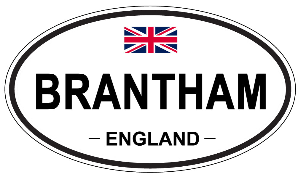 BRANTHAM, England - Oval Magnet