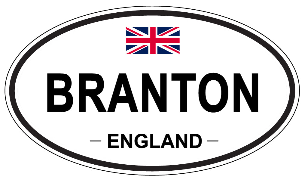 BRANTON, England - Oval Magnet