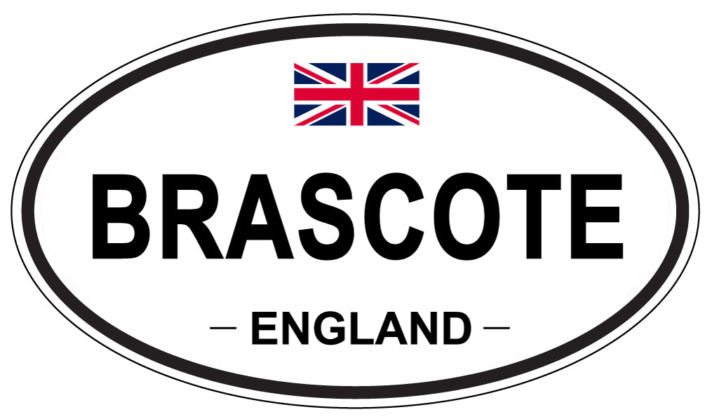 BRASCOTE, England - Oval Magnet