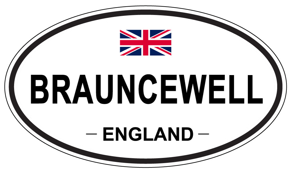 BRAUNCEWELL, England - Oval Magnet