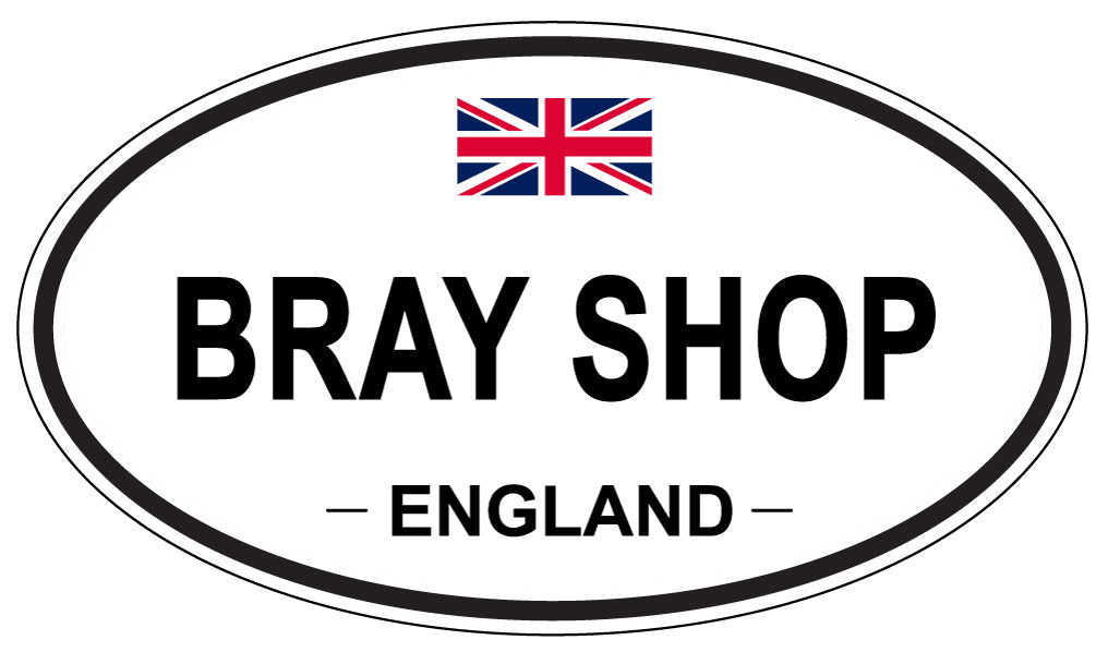 BRAY SHOP, England - Oval Magnet