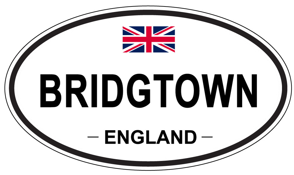 BRIDGTOWN, England - Oval Magnet