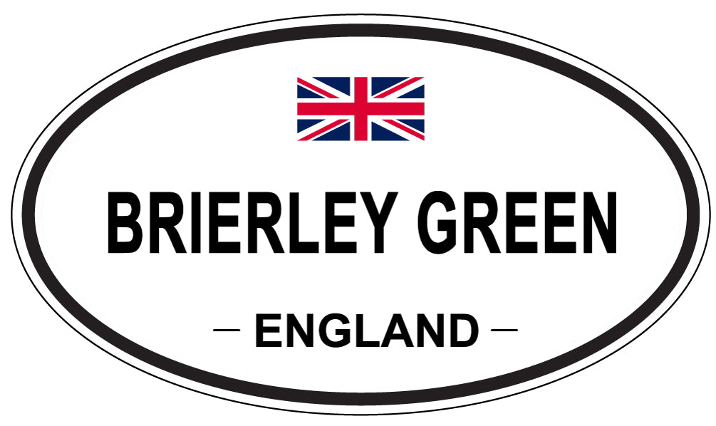 BRIERLEY GREEN, England - Oval Magnet