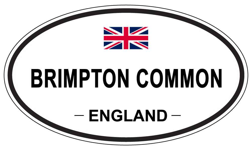 BRIMPTON COMMON, England - Oval Magnet