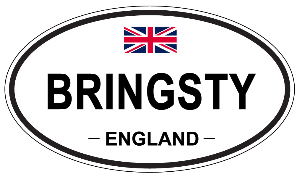 BRINGSTY, England - Oval Magnet