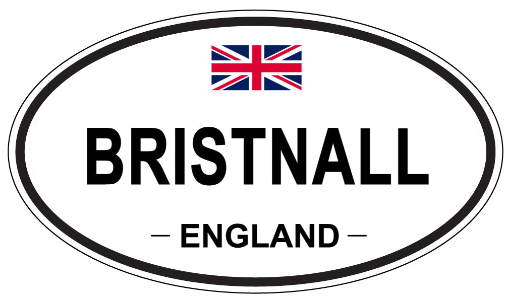 BRISTNALL, ENGLAND - Oval Sticker