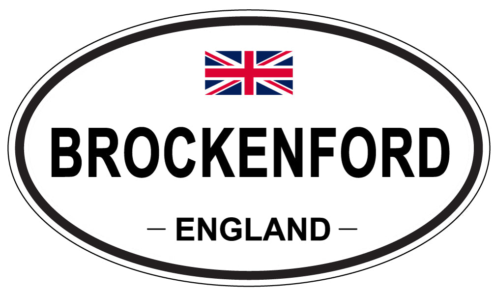 BROCKENFORD, England - Oval Magnet