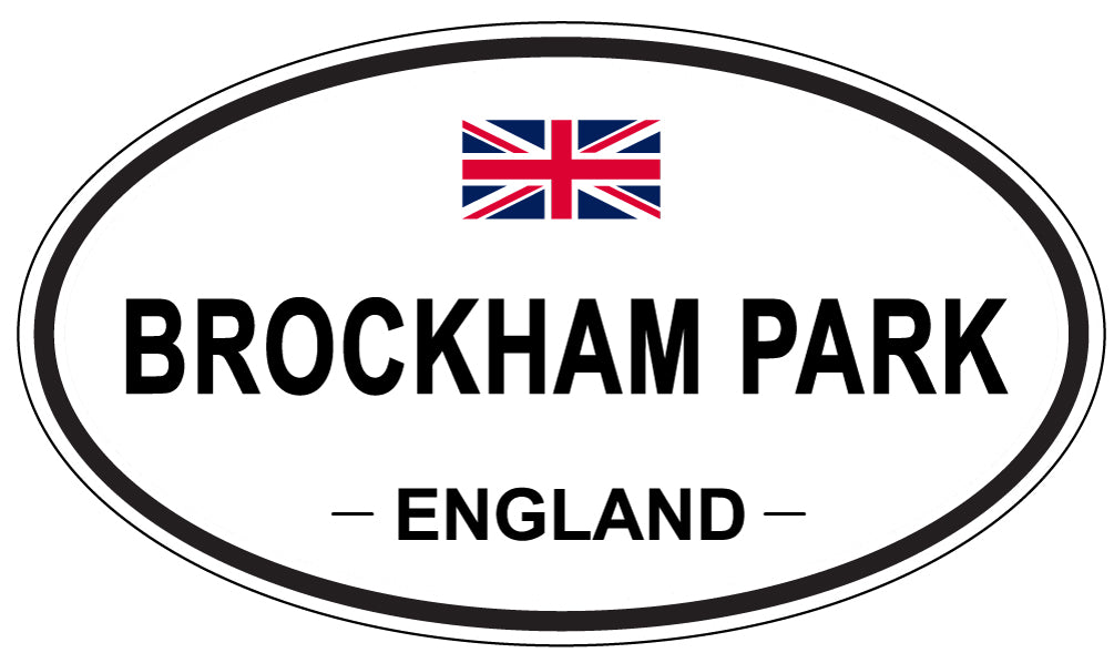 BROCKHAM PARK, England - Oval Magnet