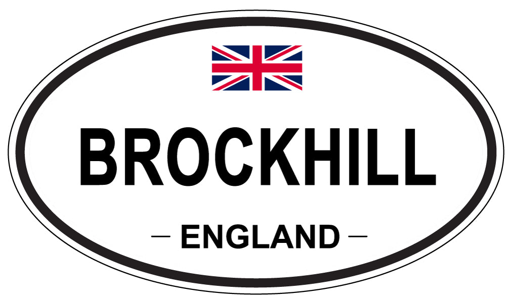 BROCKHILL, England - Oval Magnet