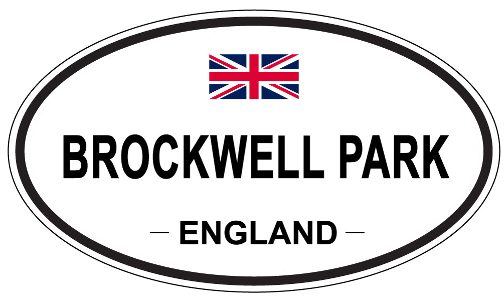 BROCKWELL PARK, England - Oval Magnet