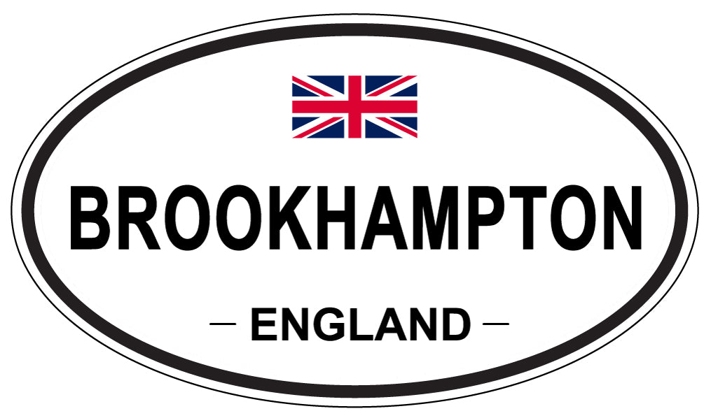 BROOKHAMPTON, England - Oval Magnet
