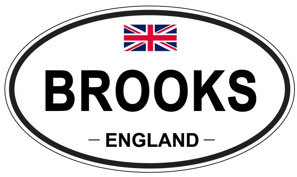 BROOKS, England - Oval Magnet