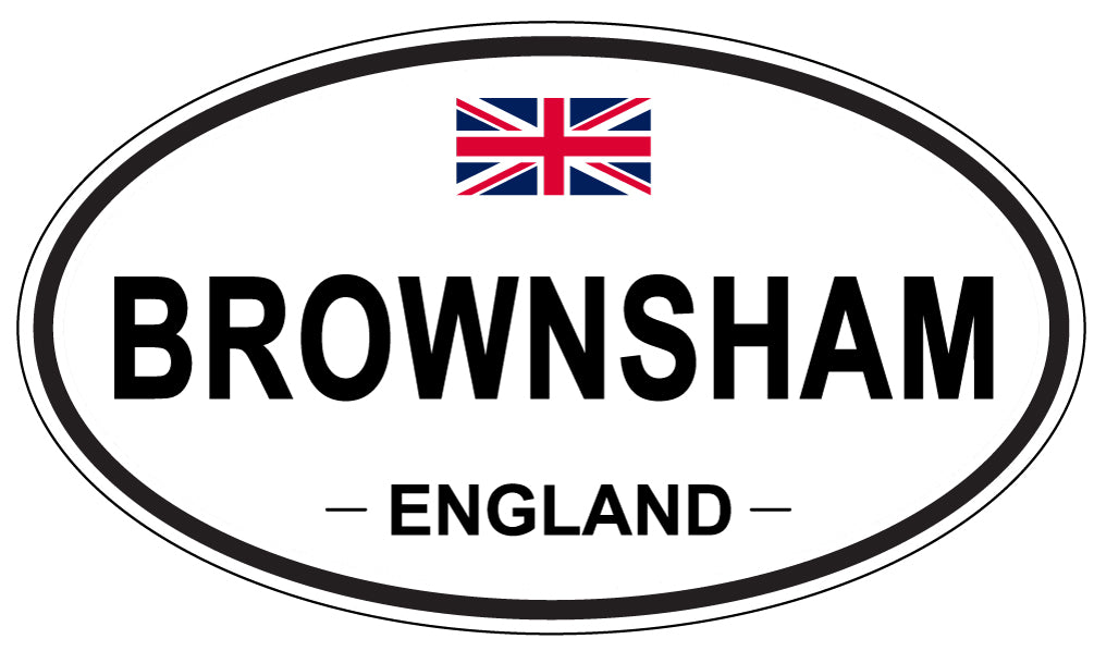 BROWNSHAM, England - Oval Magnet