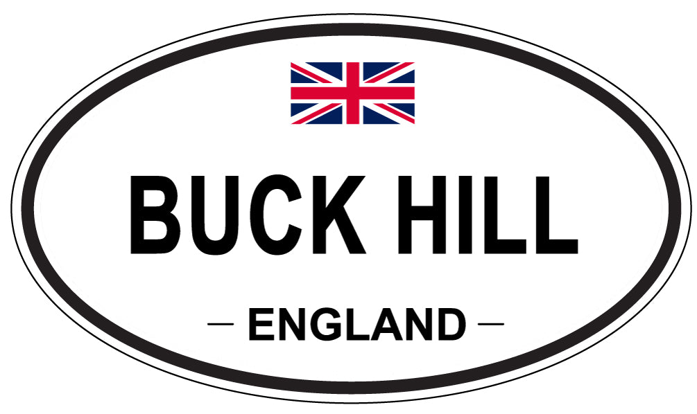 BUCK HILL, England - Oval Magnet