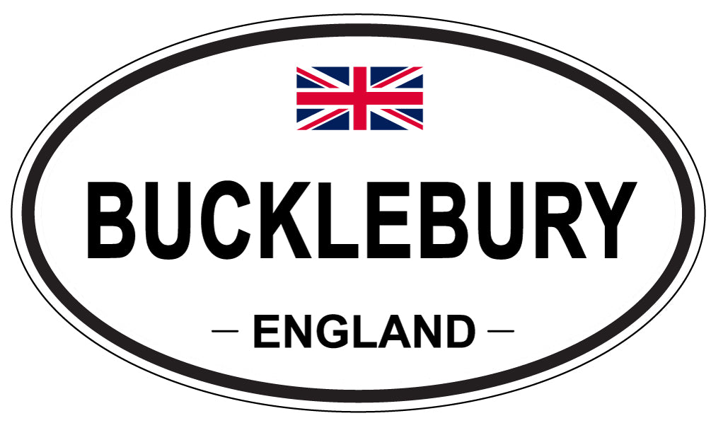 BUCKLEBURY, England - Oval Magnet