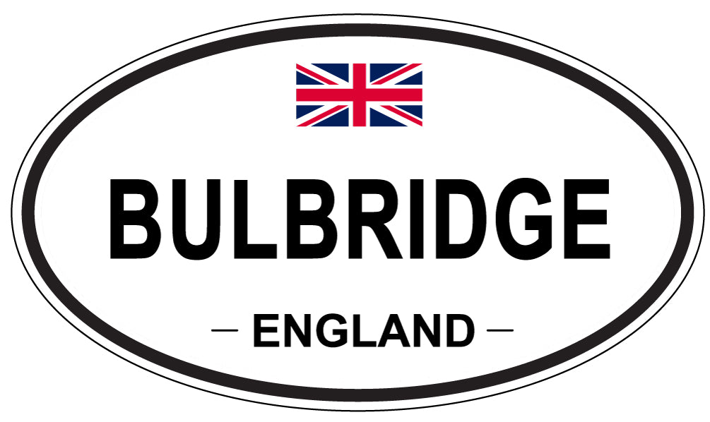 BULBRIDGE, England - Oval Magnet