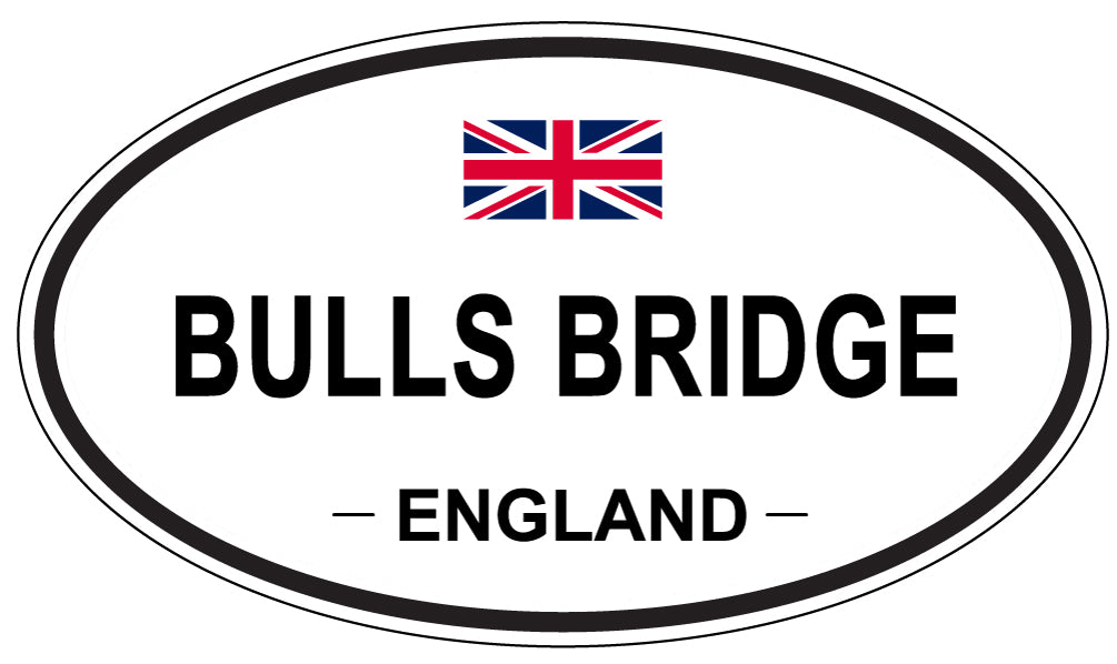 BULLS BRIDGE, England - Oval Magnet