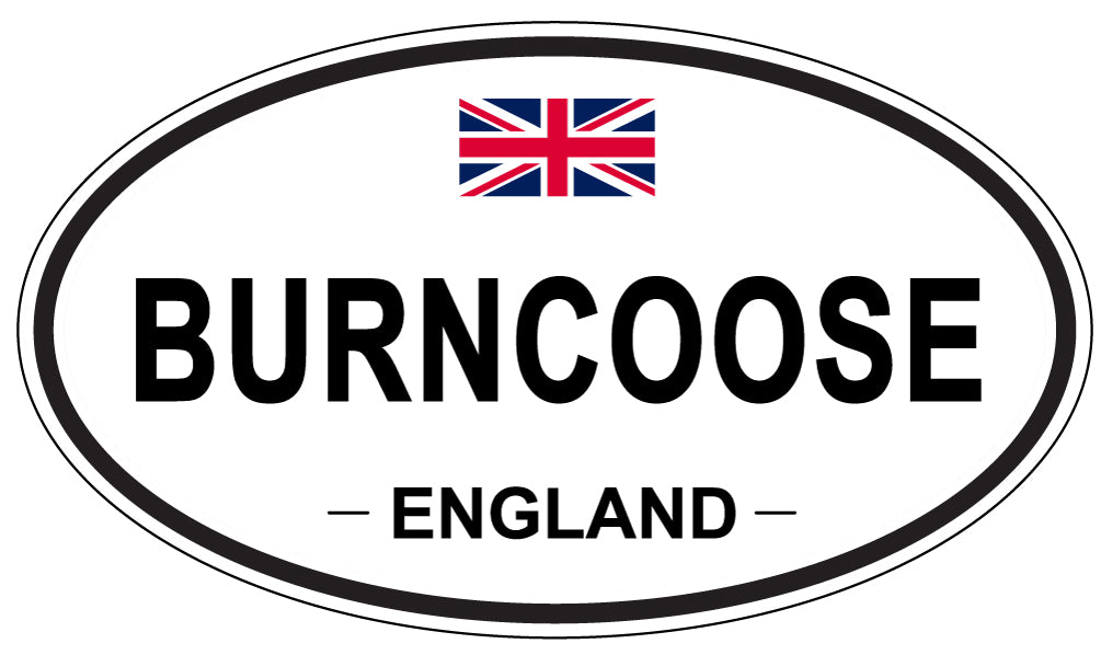BURNCOOSE, England - Oval Magnet