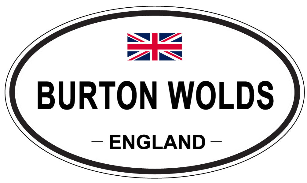 BURTON WOLDS, England - Oval Magnet