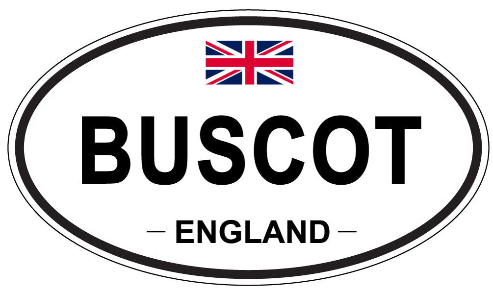 BUSCOT, England - Oval Magnet