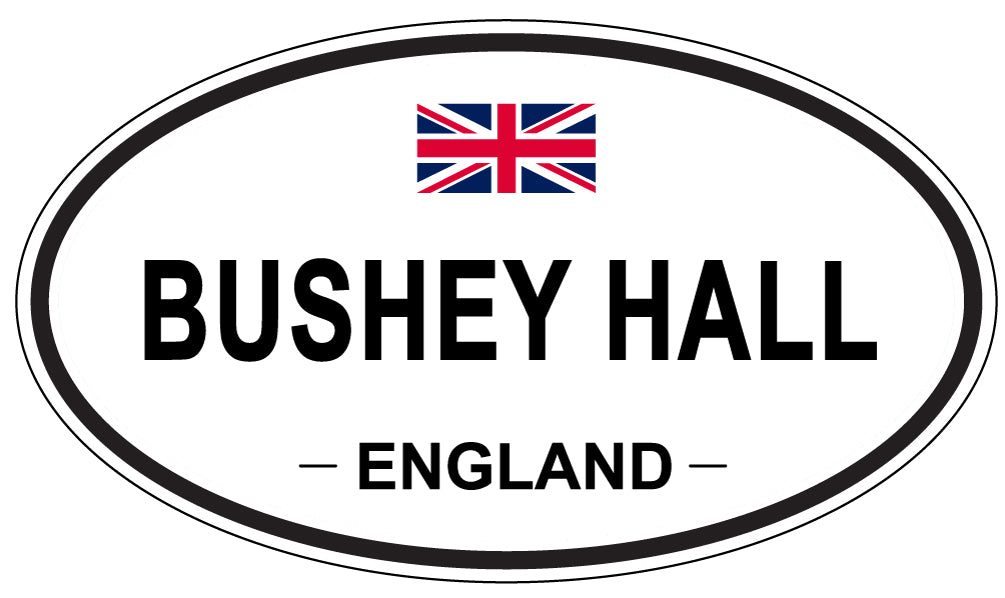 BUSHEY HALL, England - Oval Magnet