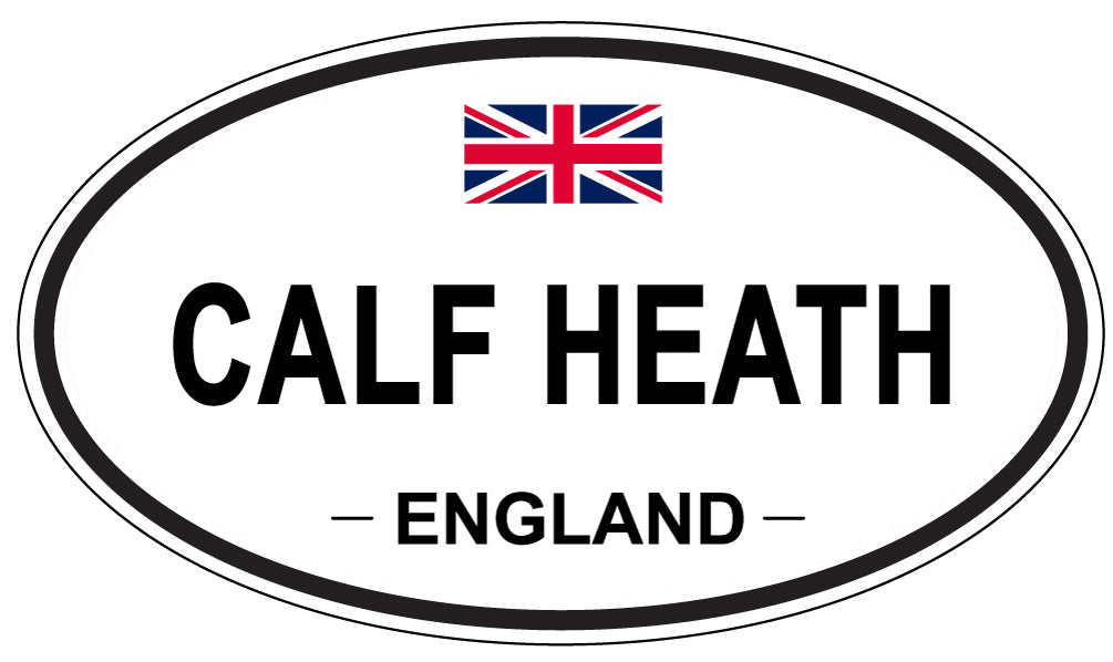 CALF HEATH, England - Oval Magnet