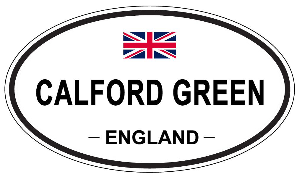 CALFORD GREEN, England - Oval Magnet