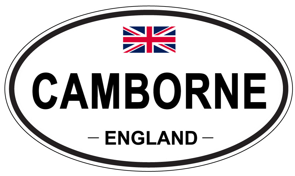 CAMBORNE, ENGLAND - Oval Sticker
