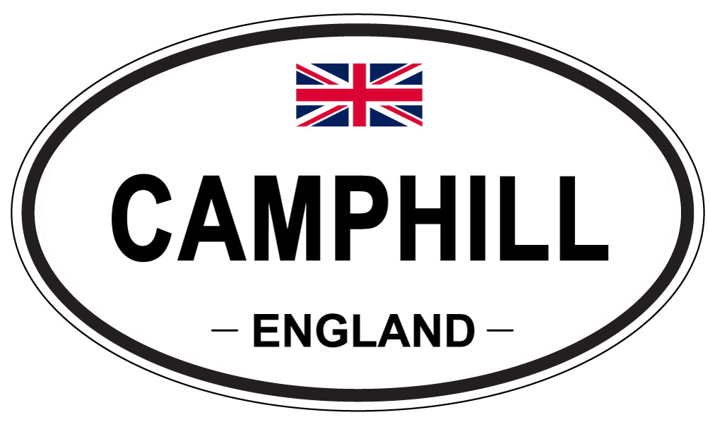 CAMPHILL, ENGLAND - Oval Sticker