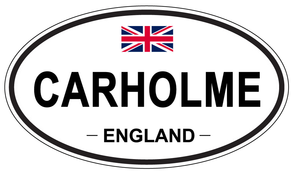 CARHOLME, ENGLAND - Oval Sticker