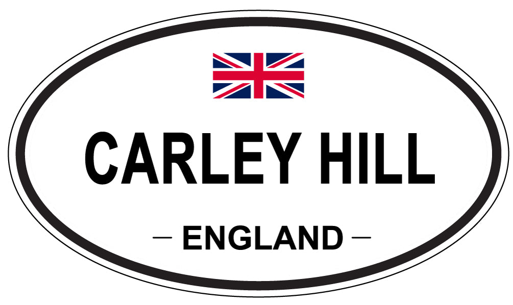CARLEY HILL, England - Oval Magnet