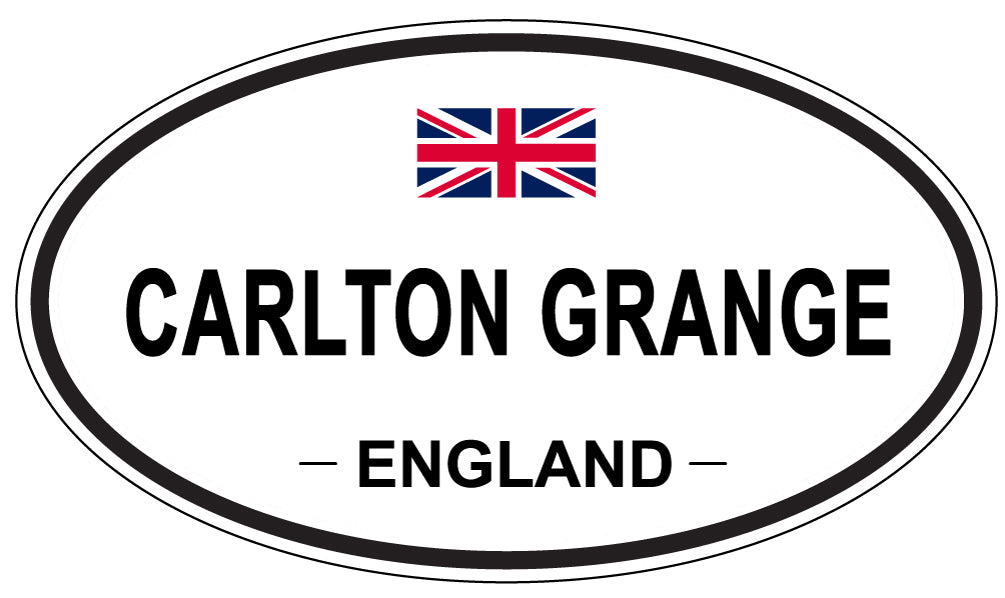 CARLTON GRANGE, England - Oval Magnet