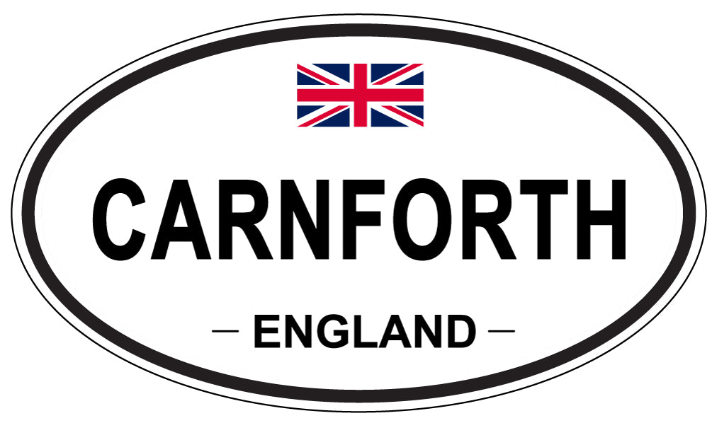 CARNFORTH, England - Oval Magnet