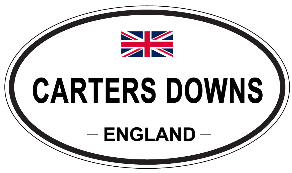 CARTERS DOWNS, England - Oval Magnet
