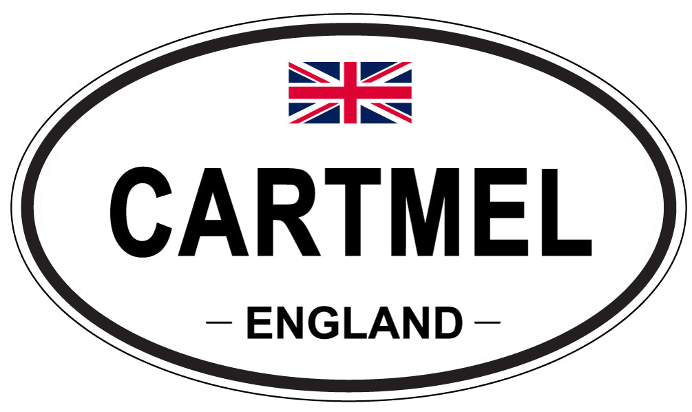 CARTMEL, England - Oval Magnet