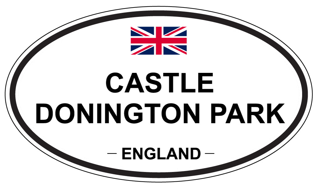 CASTLE DONINGTON PARK, England - Oval Magnet