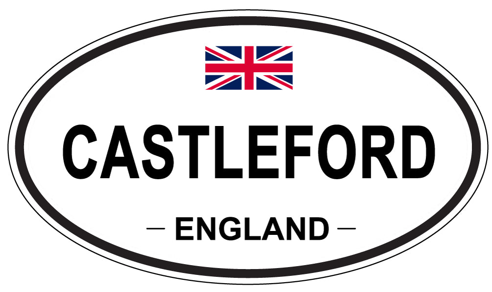 CASTLEFORD, ENGLAND - Oval Sticker