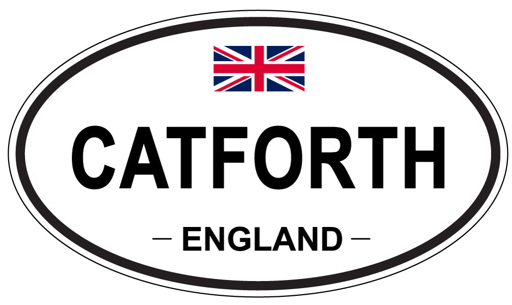 CATFORTH, England - Oval Magnet