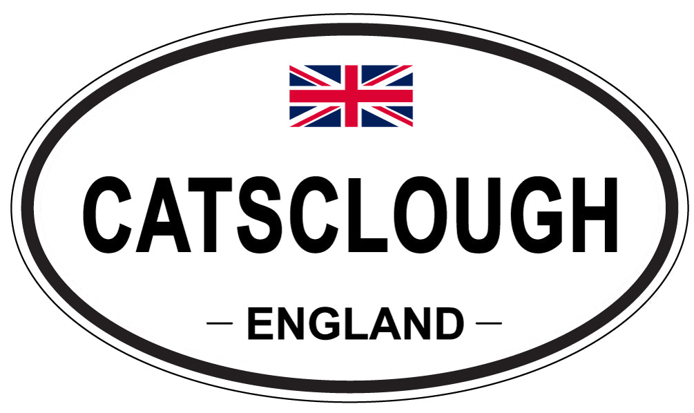 CATSCLOUGH, England - Oval Magnet