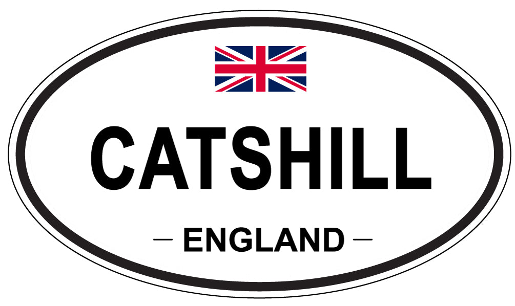 CATSHILL, England - Oval Magnet
