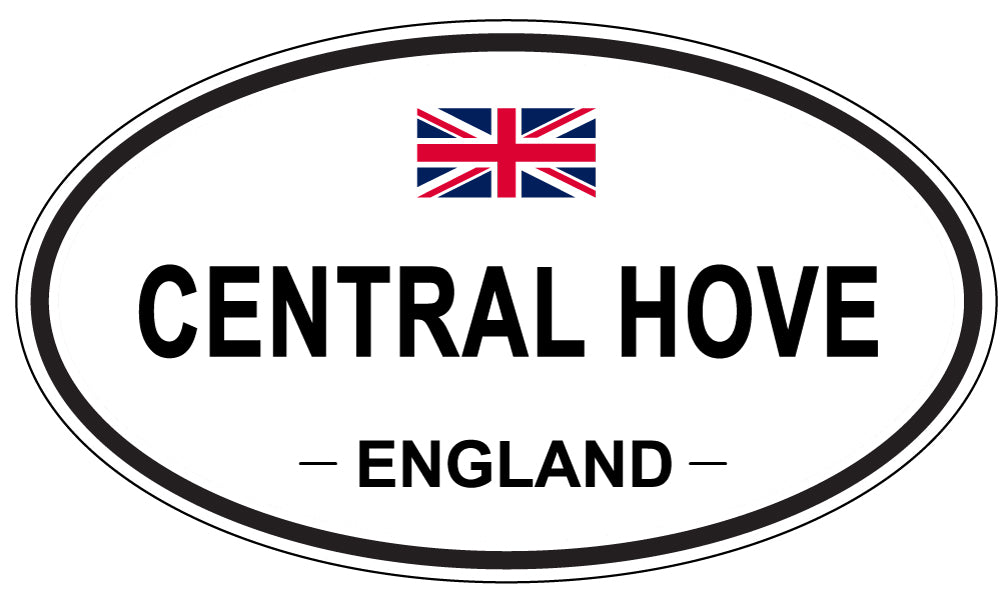 CENTRAL HOVE, England - Oval Magnet